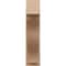 Ekena Millwork 8-in W x 24-in D x 32-in H Funston Block Rough Cedar Woodgrain TimberThane Outlooker, Primed Tan OUTUR080X24X32FST44RCPR - alternate 3